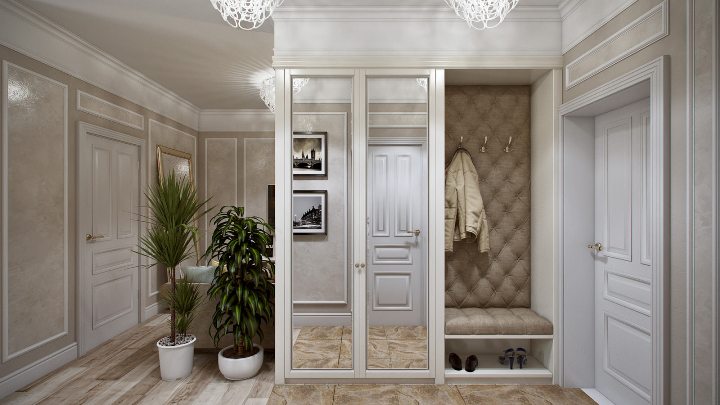 Дизайн прихожей в частном доме: 74 фото с идеями оформления | баня-на-окружной.рф