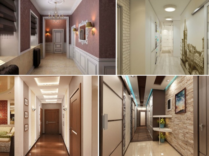 Дизайн длинных узких коридоров и прихожих: советы по ремонту, фото реальных проектов
