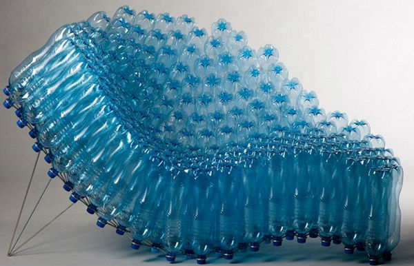 Мебель на дачу из пластиковых бутылок