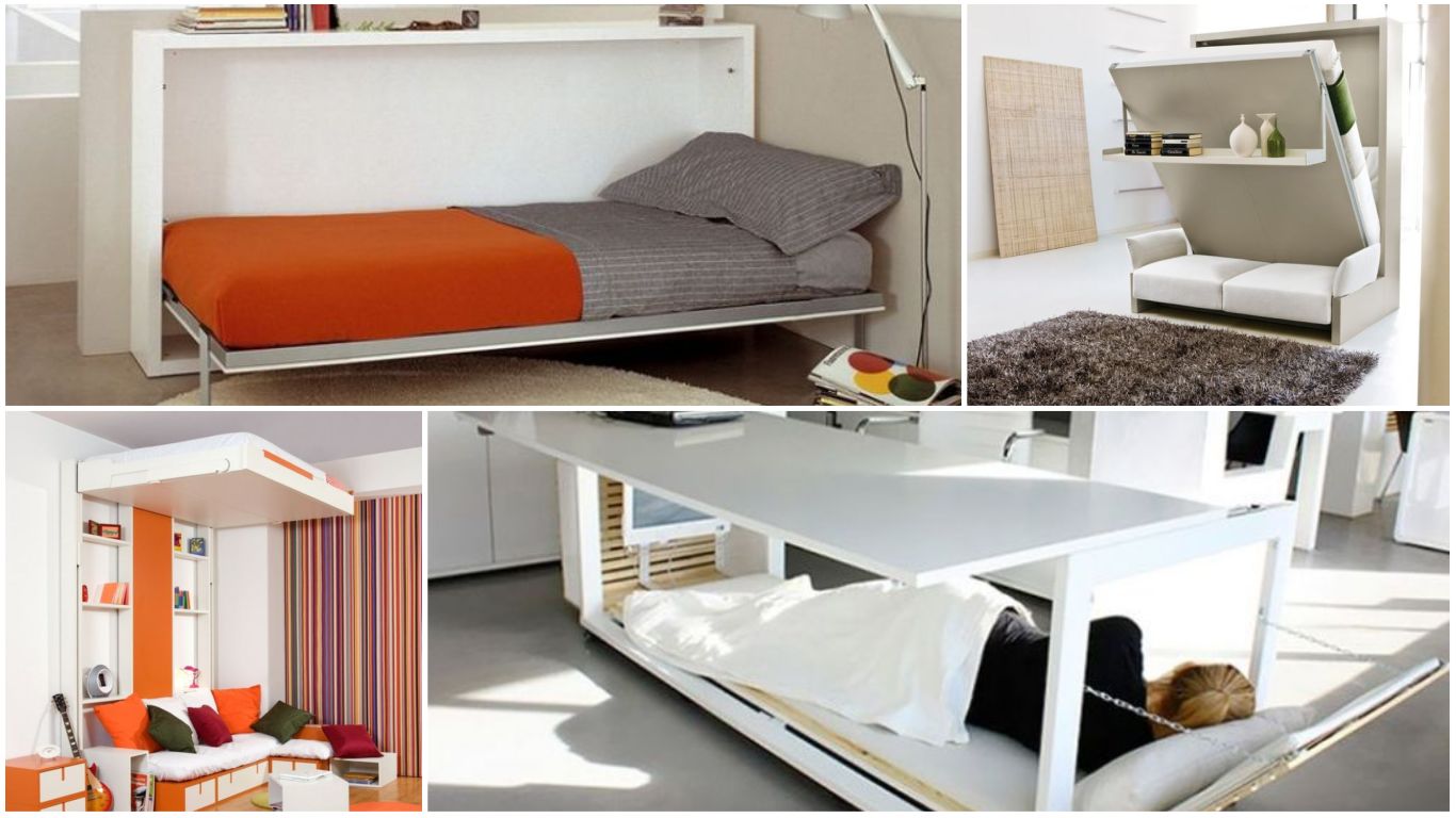 Кровать для маленькой квартиры