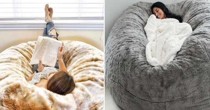 Lovesac подушка кровать гигантская